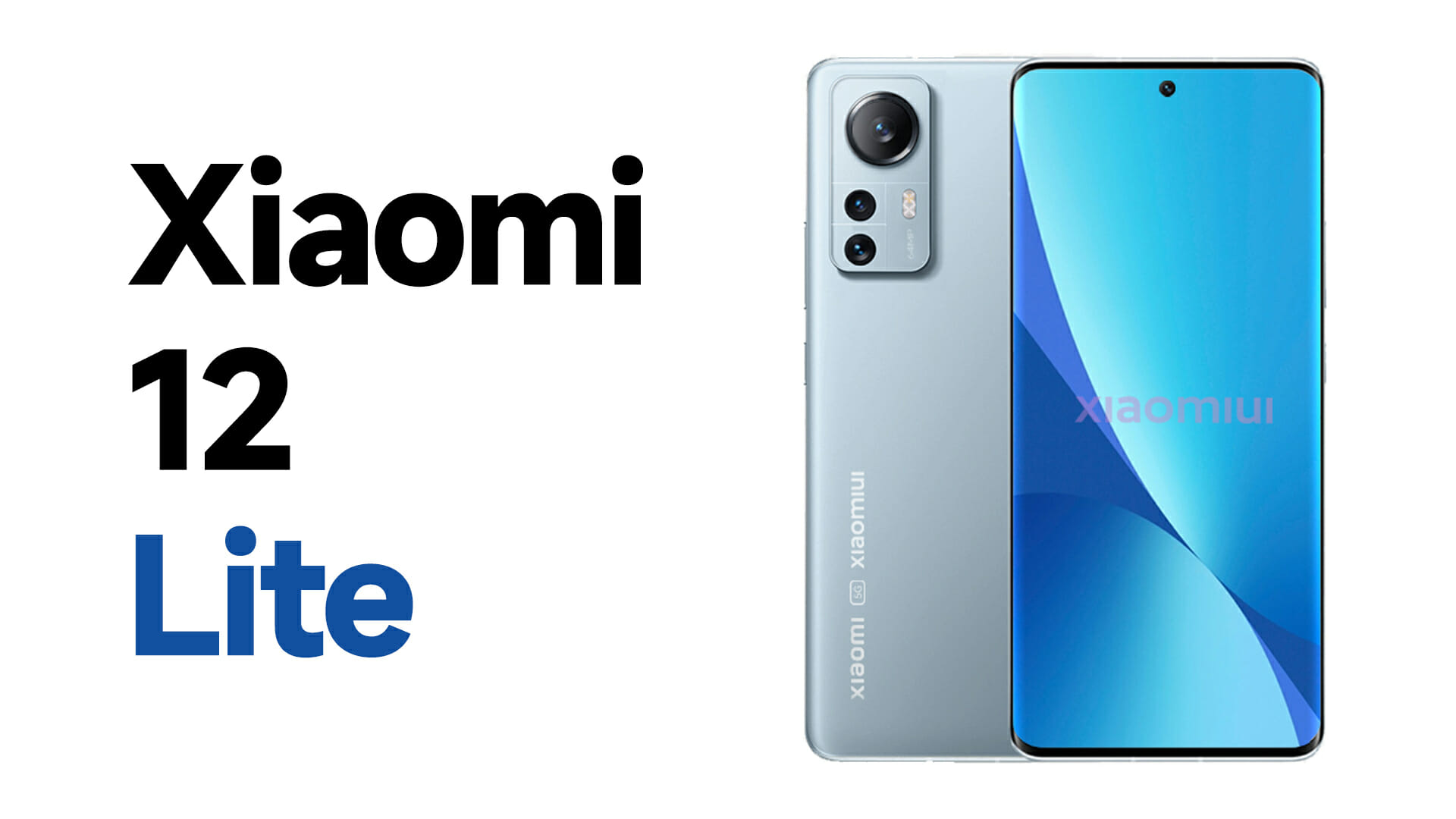 Xiaomi 12 Lite’s design and specifications have been appeared