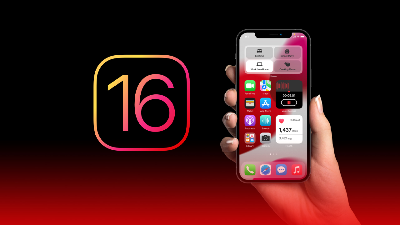iOS 16’s first image leaked: InfoShack Widget Support